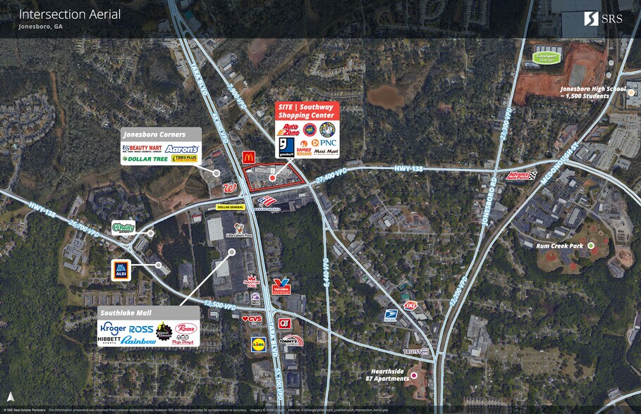 830-864 Southway Dr, Jonesboro, GA à louer - Photo du bâtiment - Image 2 de 14