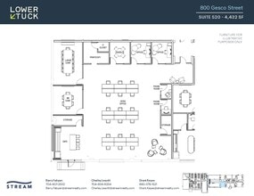 800 Gesco St, Charlotte, NC for lease Floor Plan- Image 1 of 1