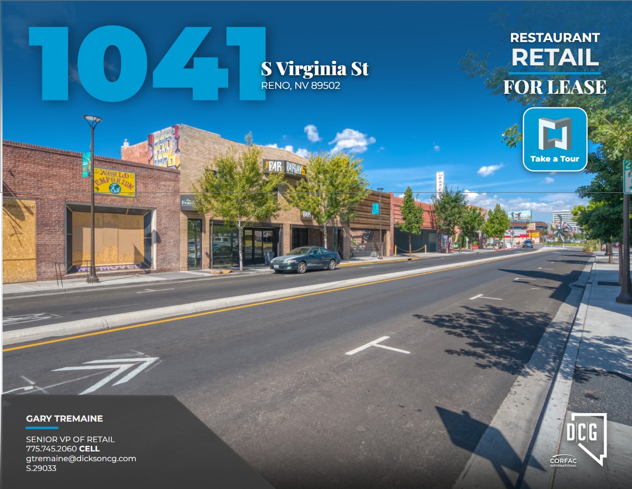 1041 S Virginia St, Reno, NV for lease Interior Photo- Image 1 of 2