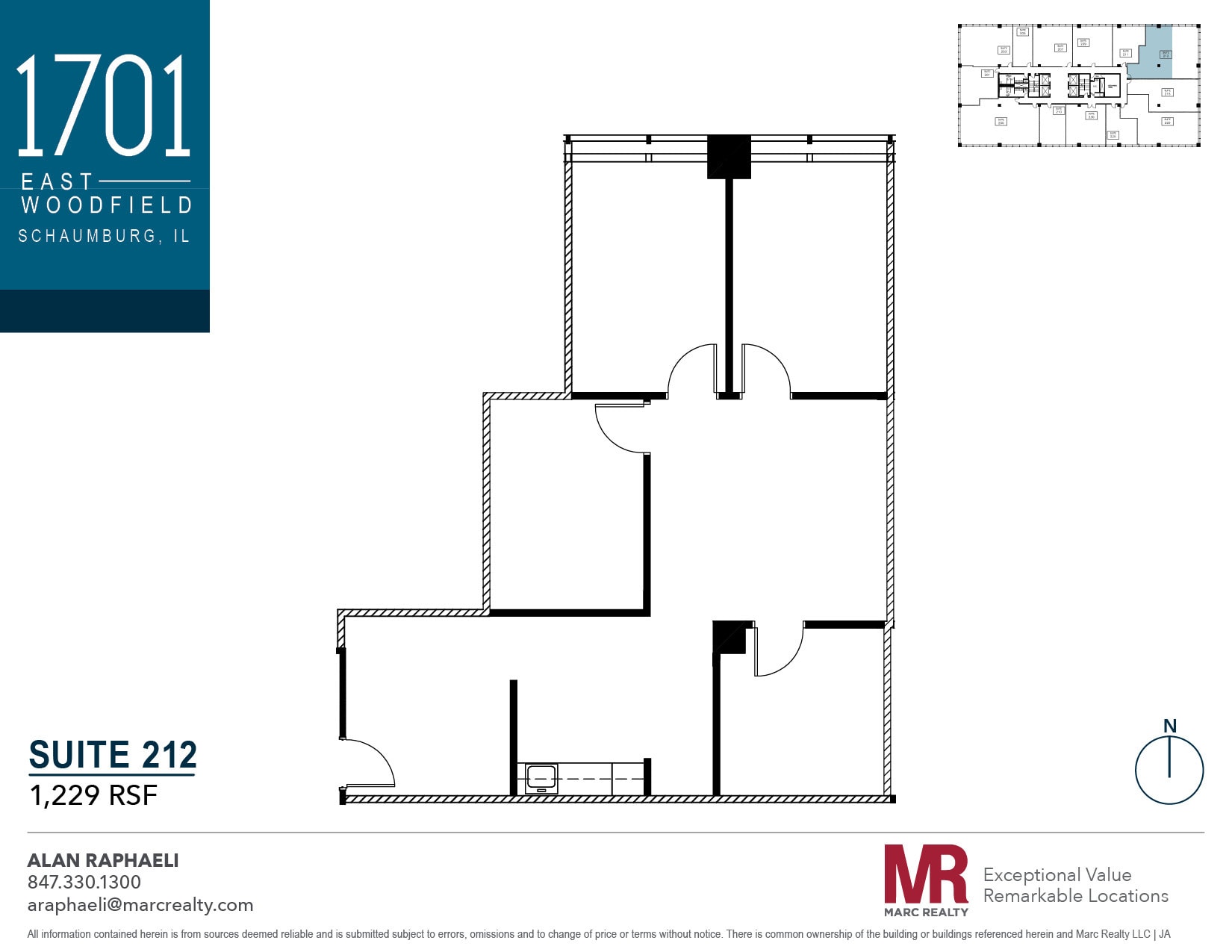 1701 E Woodfield Rd, Schaumburg, IL for lease Floor Plan- Image 1 of 1