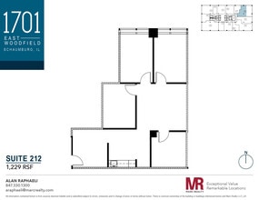 1701 E Woodfield Rd, Schaumburg, IL for lease Floor Plan- Image 1 of 1