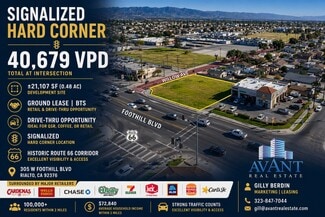 More details for 305 Foothill Blvd, Rialto, CA - Land for Lease