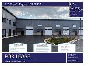 125 Cap Ct, Eugene, OR for lease Interior Photo- Image 1 of 1