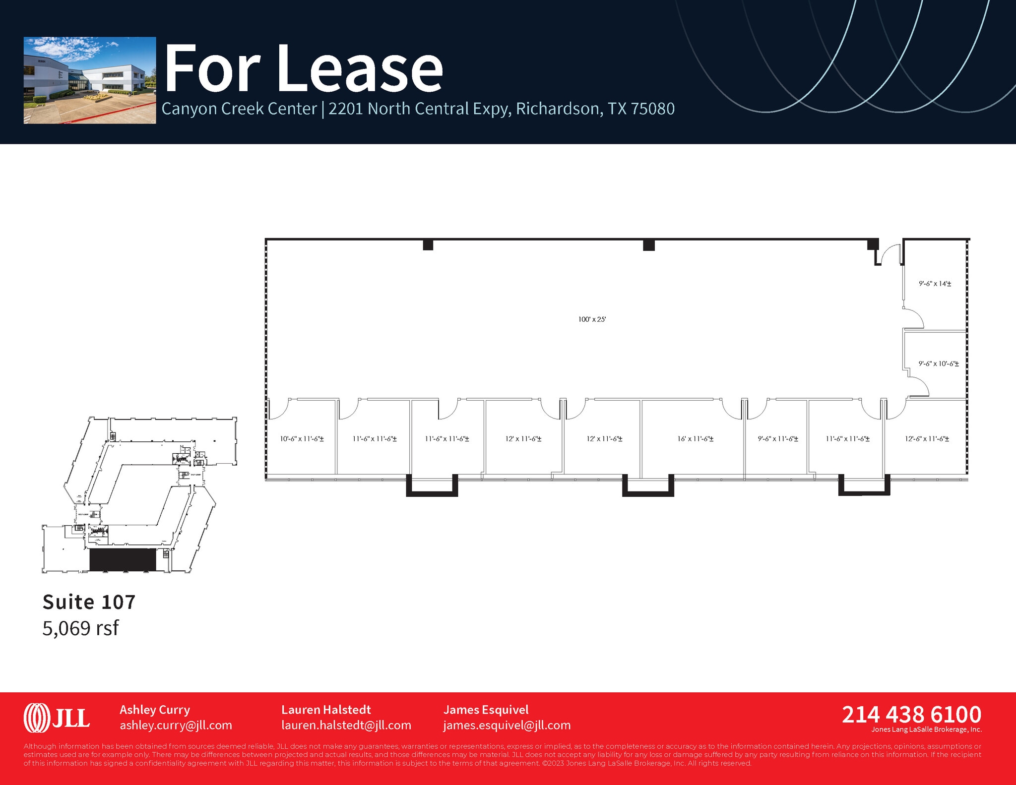 2201 N Central Expy, Richardson, TX à louer Plan d’étage- Image 1 de 1