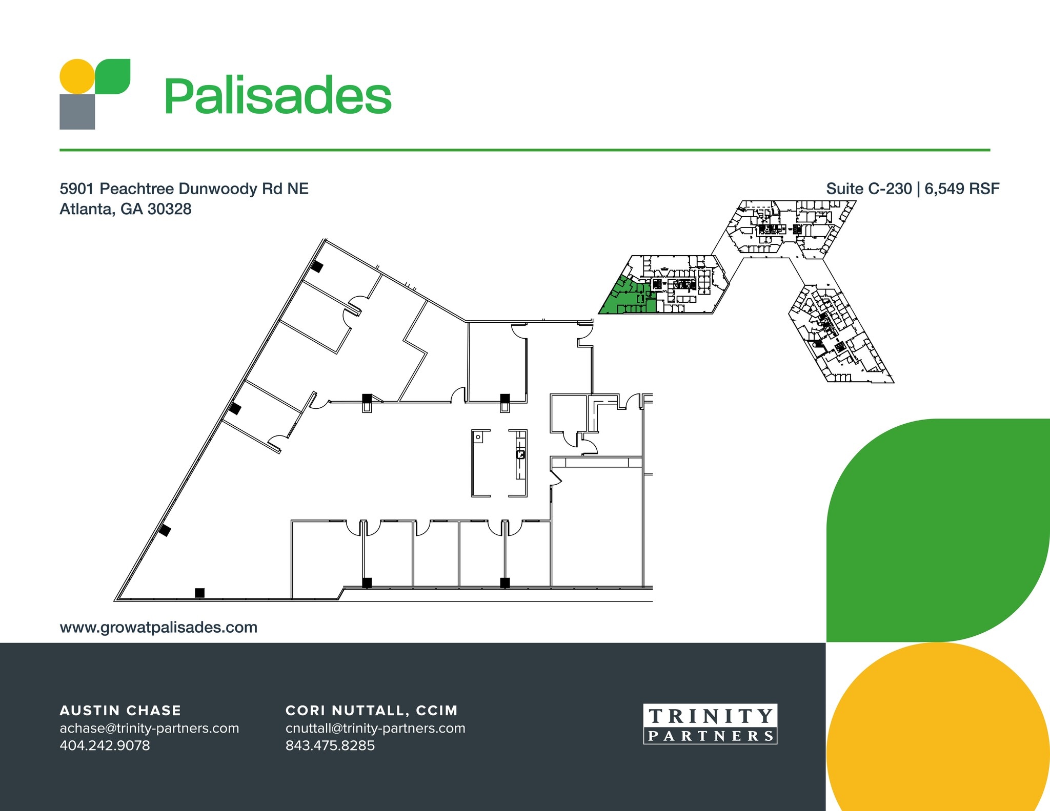 5901 Peachtree Dunwoody Rd NE, Atlanta, GA for lease Site Plan- Image 1 of 1