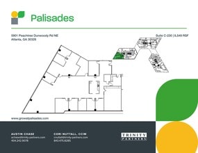 5901 Peachtree Dunwoody Rd NE, Atlanta, GA for lease Site Plan- Image 1 of 1