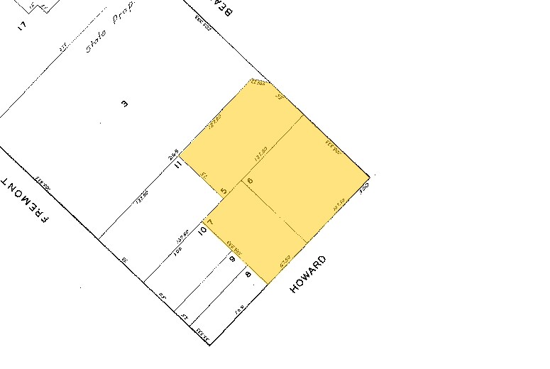 300 Howard St, San Francisco, CA à louer - Plan cadastral - Image 3 de 3