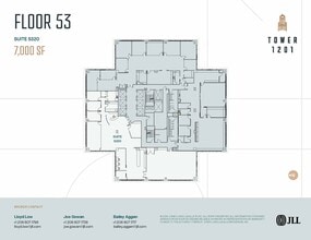 1201 3rd Ave, Seattle, WA for lease Floor Plan- Image 1 of 1