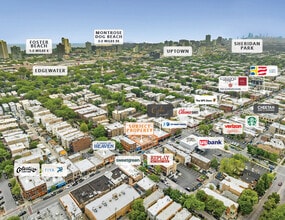 5349-5351 N Clark St, Chicago, IL - AERIAL  map view