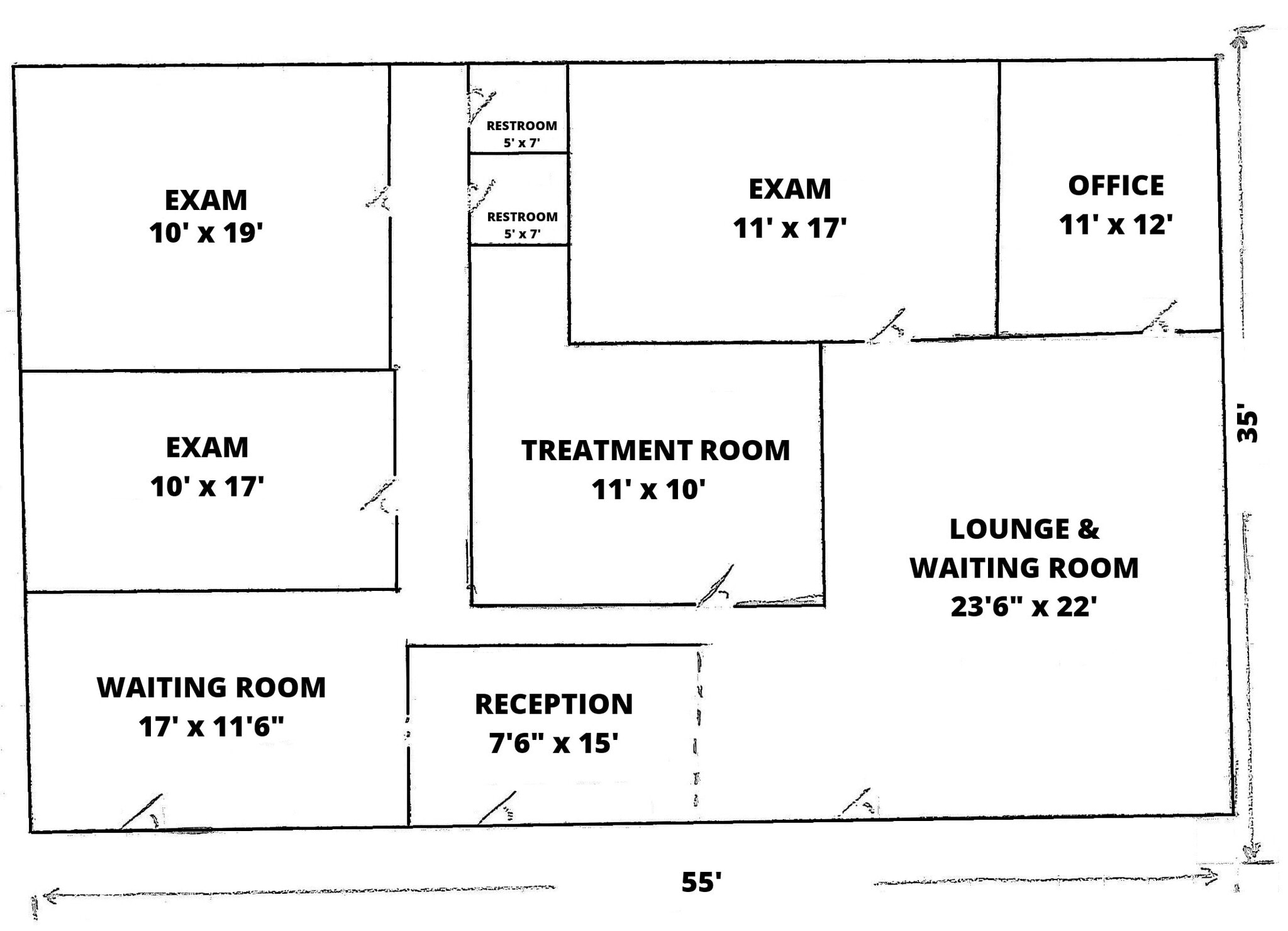 813 Deltona Blvd, Deltona, FL for lease Floor Plan- Image 1 of 1