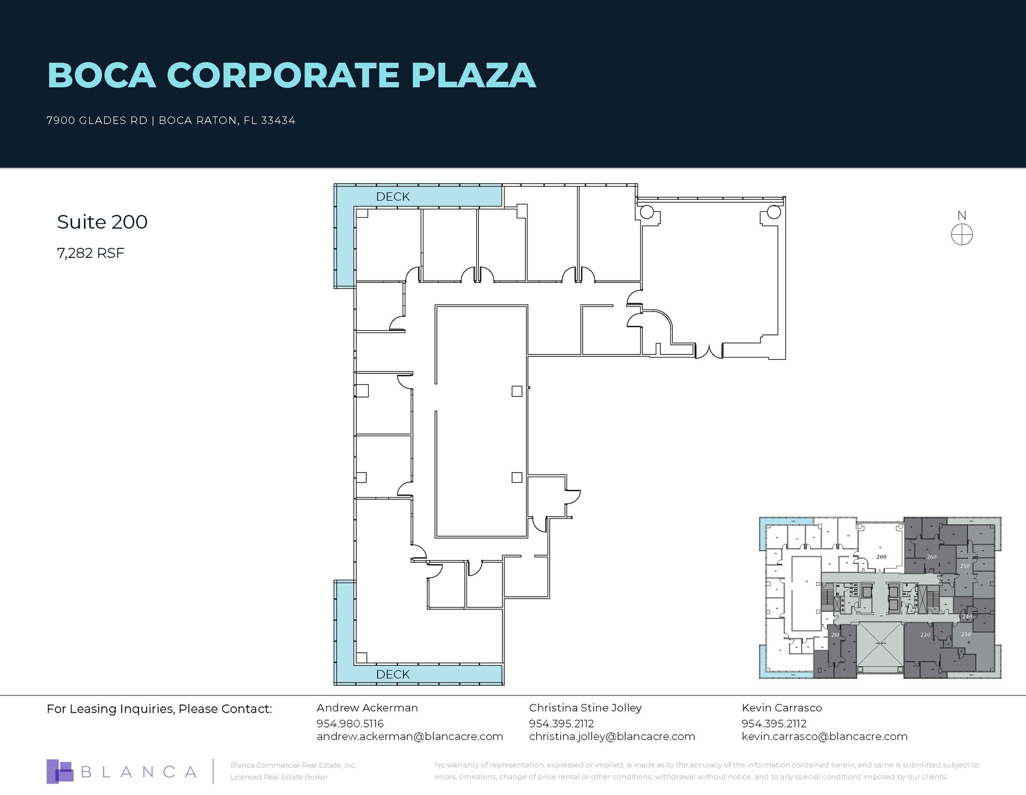 7900 Glades Rd, Boca Raton, FL for lease Floor Plan- Image 1 of 1