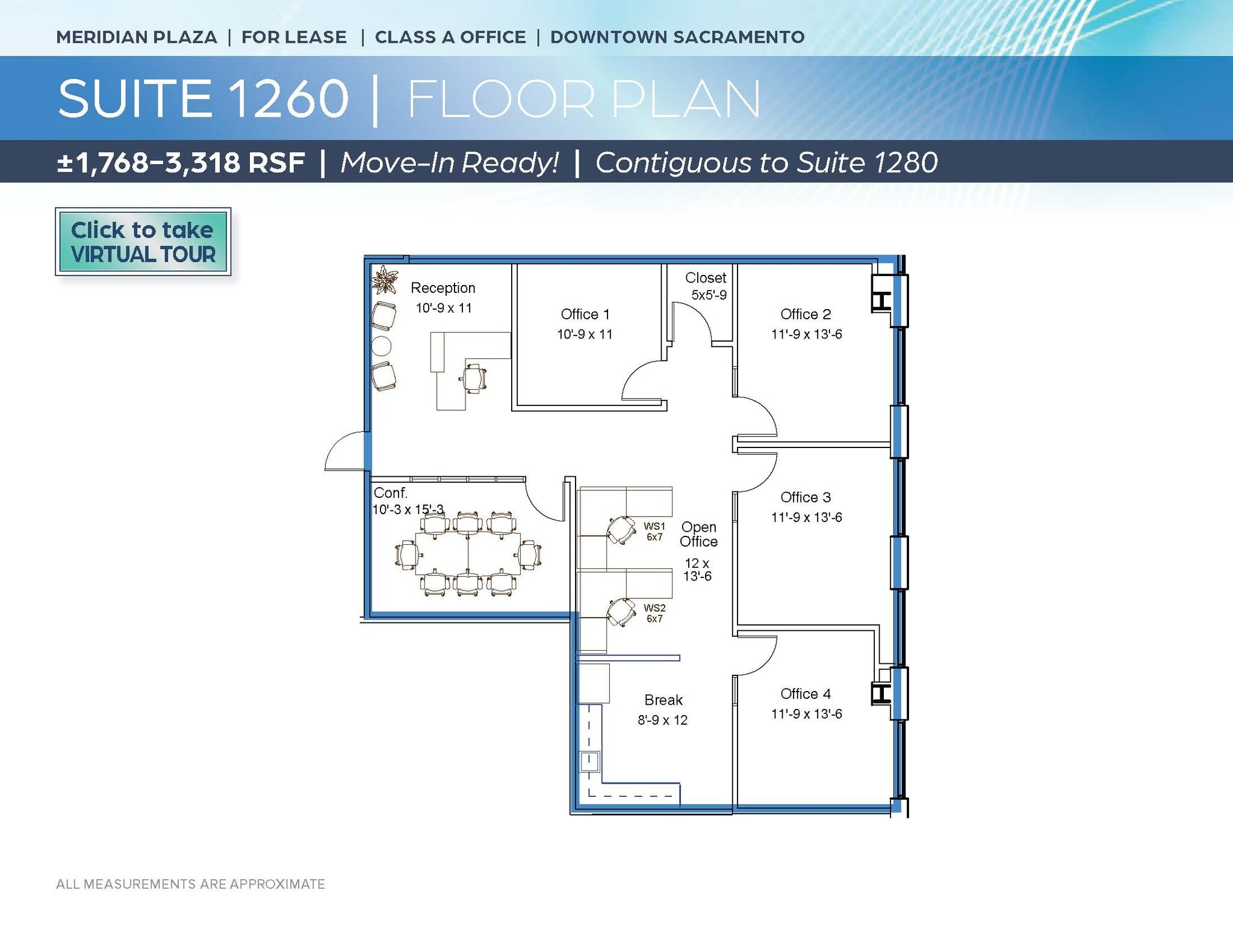 1415 L St, Sacramento, CA for lease Floor Plan- Image 1 of 2