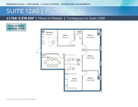 1415 L St, Sacramento, CA for lease Floor Plan- Image 1 of 2