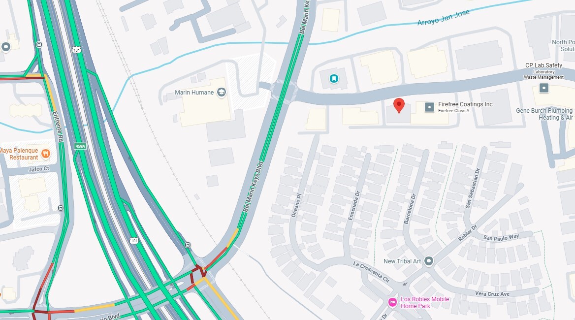 6 Commercial Blvd, Novato, CA à louer Carte- Image 1 de 2