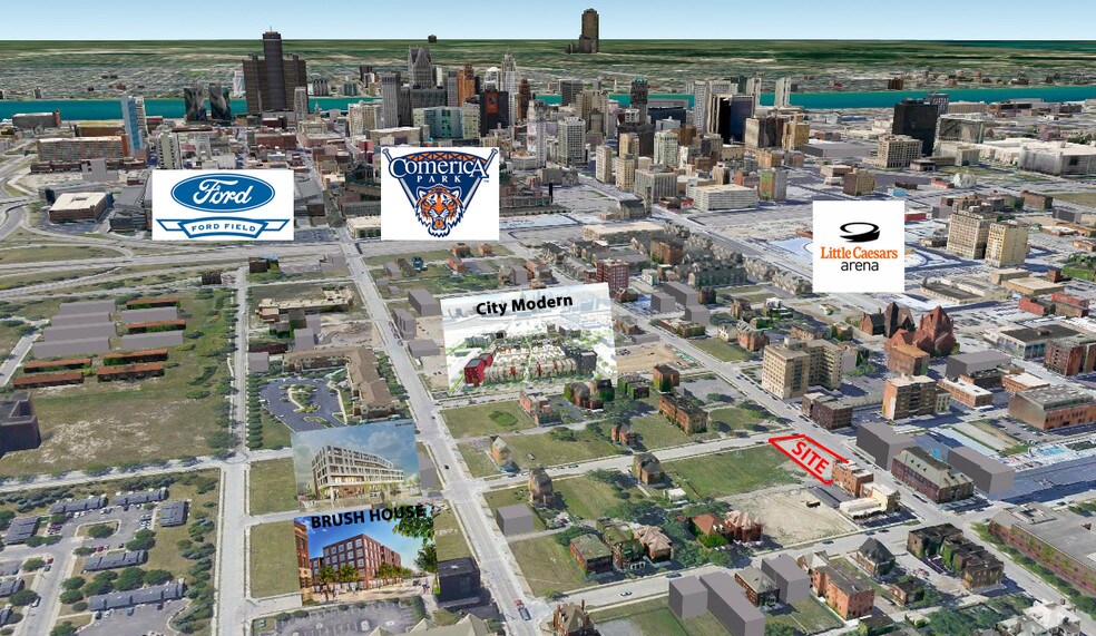 205 Watson St, Detroit, MI à vendre - Photo principale - Image 1 de 1