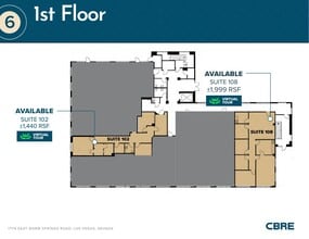 1776 E Warm Springs Rd, Las Vegas, NV for lease Floor Plan- Image 1 of 1