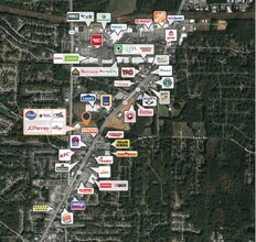 100-240 Banks Rd, Fayetteville, GA for lease Map- Image 1 of 2