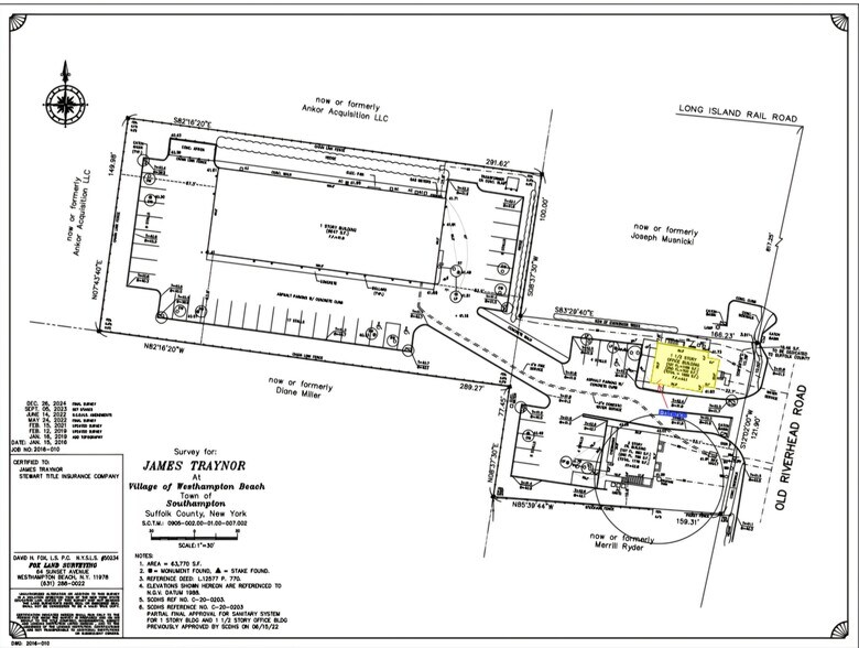 91 Old Riverhead Rd, Westhampton Beach, NY à louer - Plan de site - Image 3 de 3