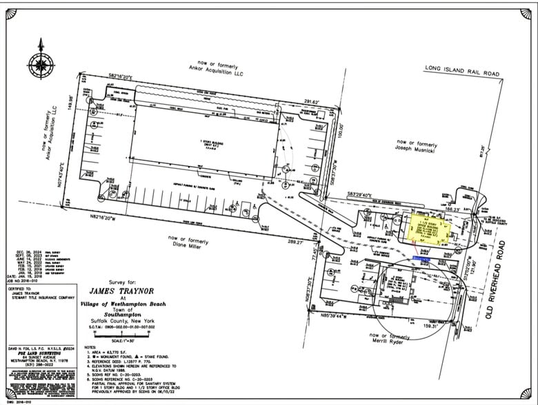 91 Old Riverhead Rd, Westhampton Beach, NY for lease - Site Plan - Image 3 of 3