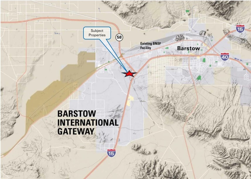 SWC Interstate 15 & Highway 58, Barstow, CA for sale Primary Photo- Image 1 of 5
