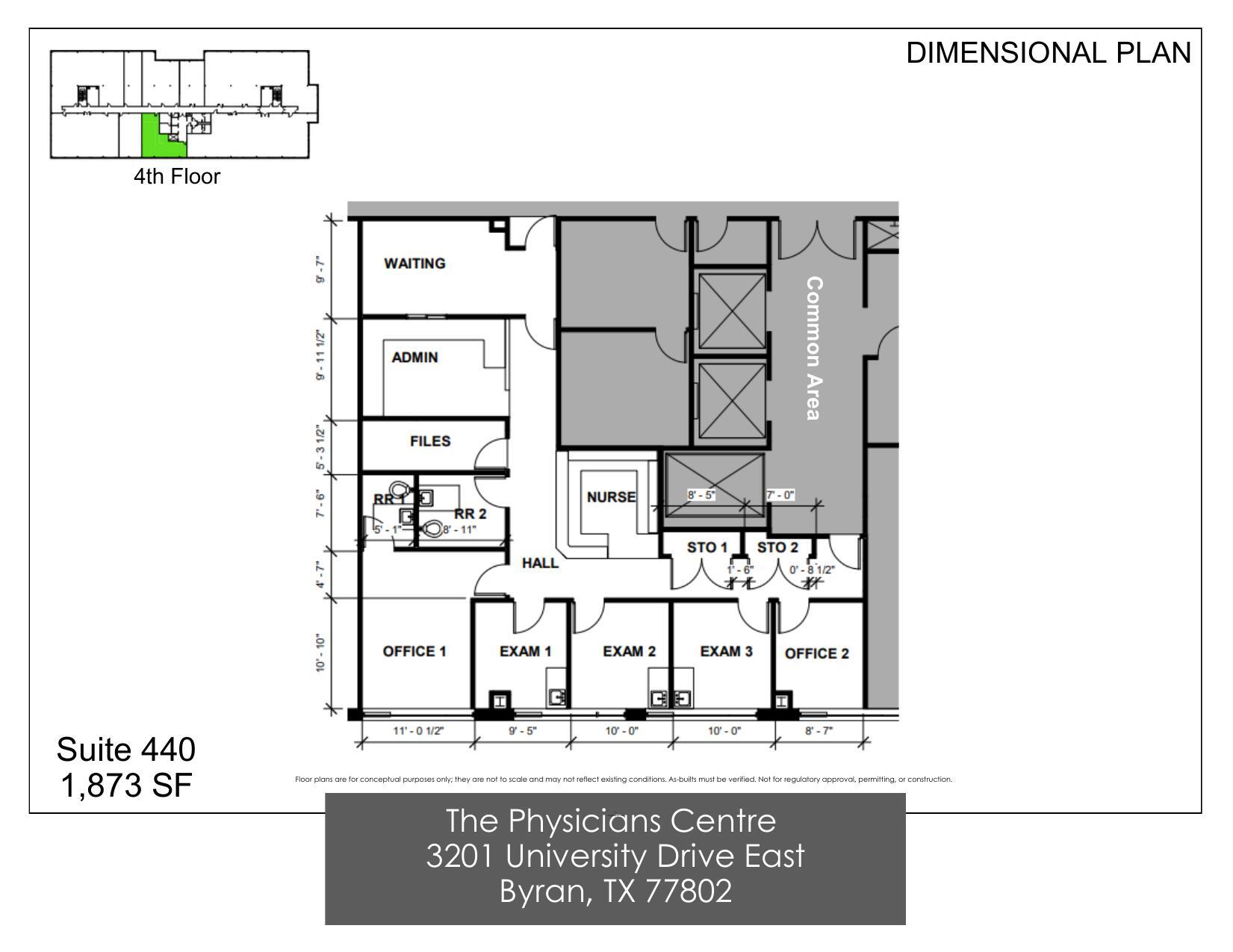 3201 University Dr E, Bryan, TX for lease Floor Plan- Image 1 of 6