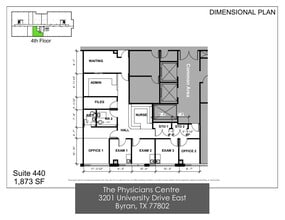 3201 University Dr E, Bryan, TX for lease Floor Plan- Image 1 of 6
