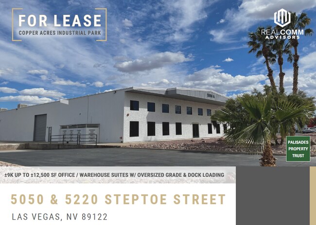 Plus de détails pour 5050 Steptoe St, Las Vegas, NV - Industriel à louer