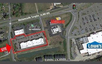 7500 Jackson Arch Dr, Mechanicsville, VA for lease Aerial- Image 2 of 4