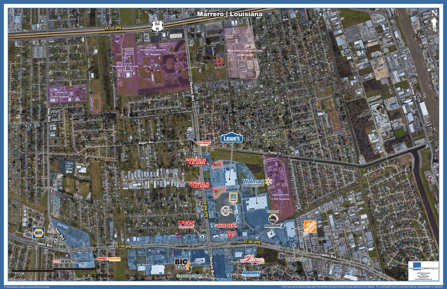 4950 Promenade Blvd, Marrero, LA à vendre - Photo du bâtiment - Image 2 de 2