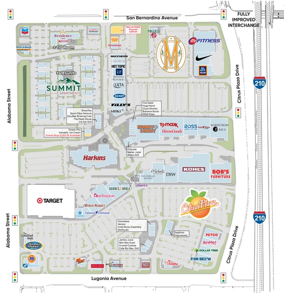 27651 San Bernardino Ave, Redlands, CA for lease - Site Plan - Image 2 of 14