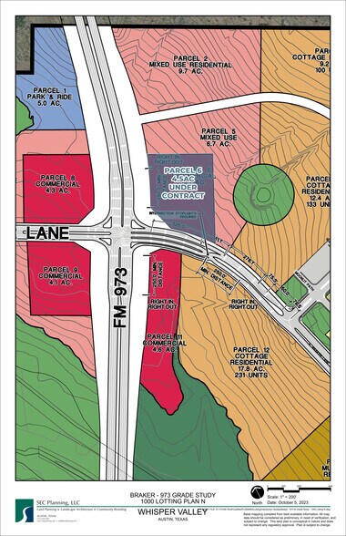 FM 973 Braker Ln, Manor, TX à vendre - Plan de site - Image 3 de 7