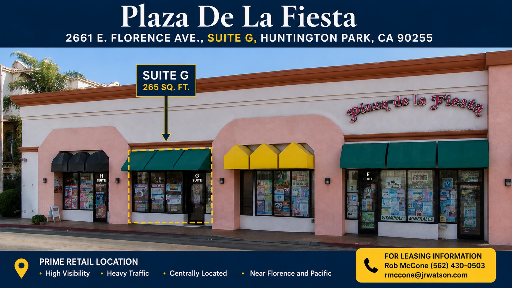 2661-2667 E Florence Ave, Huntington Park, CA for lease Interior Photo- Image 1 of 1