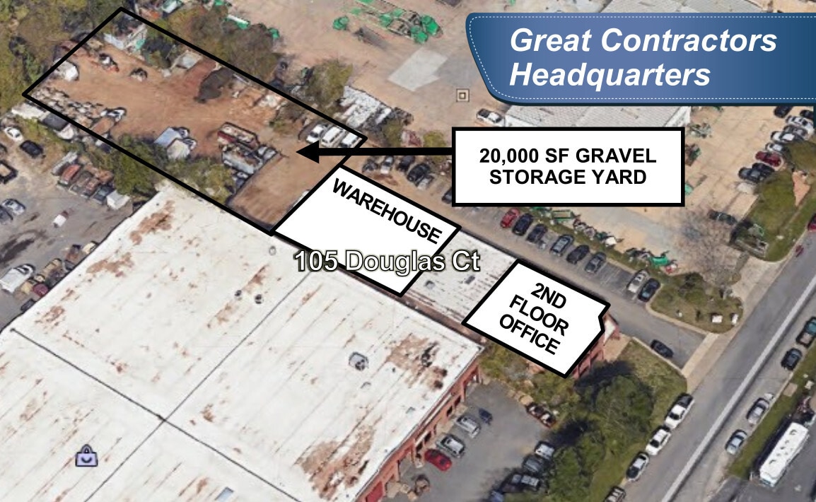 105 Douglas Ct, Sterling, VA for lease Aerial- Image 1 of 5