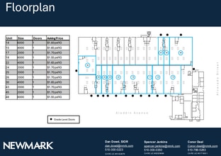 2661 Alvarado St, San Leandro, CA for lease Floor Plan- Image 1 of 1