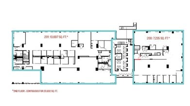 700 Bay St, Toronto, ON for lease Floor Plan- Image 1 of 1