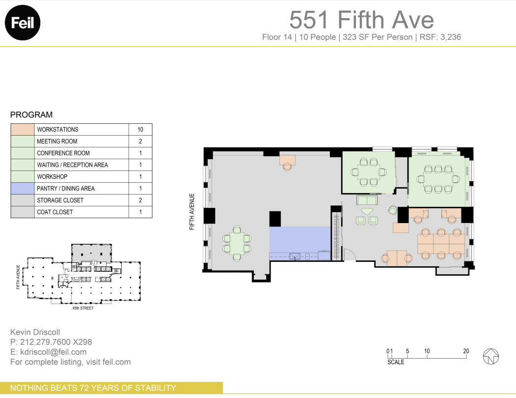 551 Fifth Ave, New York, NY for lease Floor Plan- Image 1 of 1