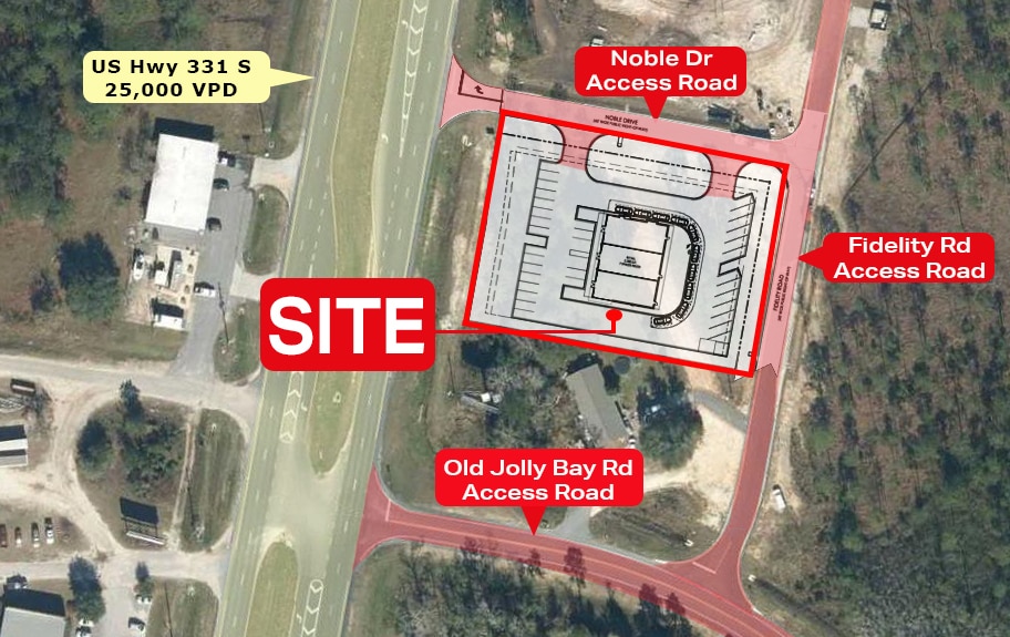 16485 US Hwy 331, Freeport, FL for lease - Building Photo - Image 2 of 6