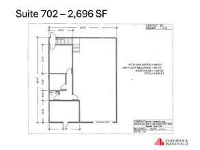 5829 W Sam Houston Pky N, Houston, TX à louer Plan d’étage- Image 1 de 1