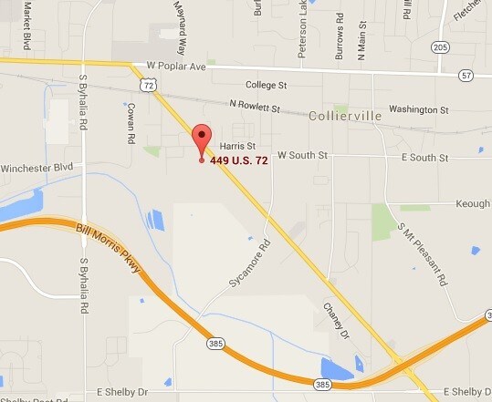 449 Highway 72, Collierville, TN à louer - Photo du bâtiment - Image 2 de 5