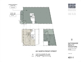 401 N Front St, Columbus, OH à louer Plan de site- Image 2 de 2