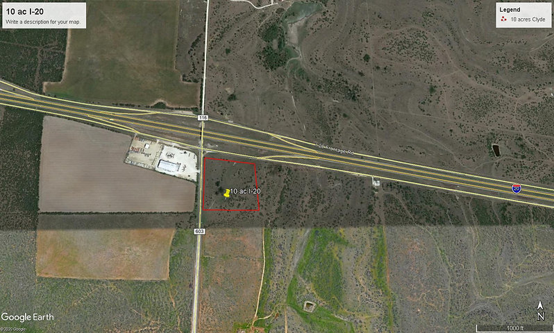 I-20 & HWY 603, Clyde, TX for sale - Primary Photo - Image 1 of 2