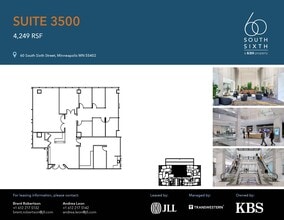 60 S 6th St, Minneapolis, MN à louer Plan d’étage- Image 1 de 1