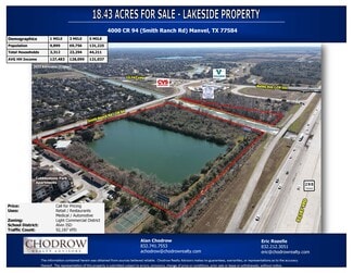 More details for 4000 CR 94, Pearland, TX - Land for Sale