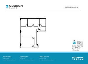 14901 Quorum Dr, Dallas, TX for lease Floor Plan- Image 1 of 1