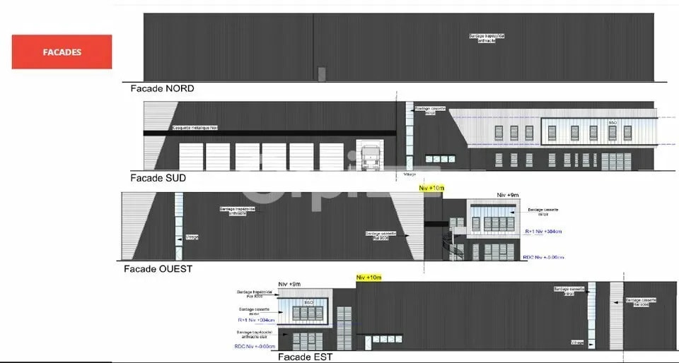 Office in Mions for lease - Floor Plan - Image 3 of 3