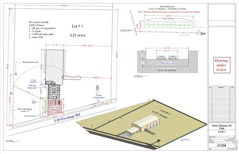 6334 I-20 Service Rd, Odessa, TX à louer - Photo du bâtiment - Image 3 de 10