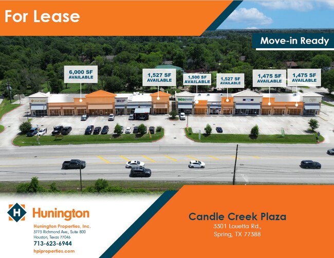 Plus de détails pour 3301 Louetta Rd, Spring, TX - Commerce de détail à louer
