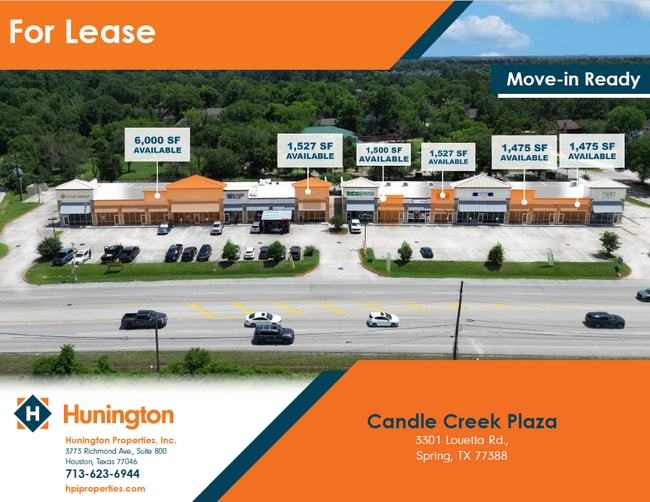 More details for 3301 Louetta Rd, Spring, TX - Retail for Lease