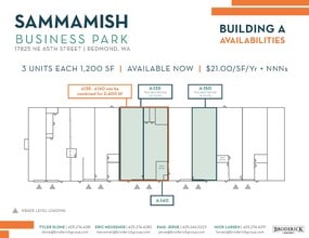 17825 NE 65th St, Redmond, WA for lease Floor Plan- Image 1 of 1