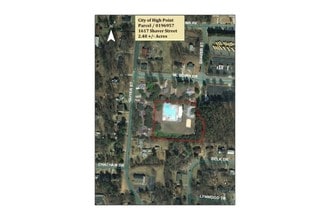 1617 Shaver St, High Point, NC - Aerial  map view - Image1